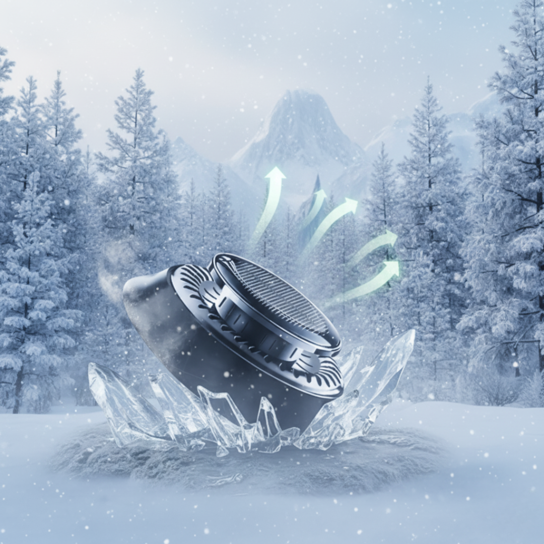 AeroMag™ | Elektromagnetischer, frostfreier Duft-Diffuser – klare Fenster, frische Luft