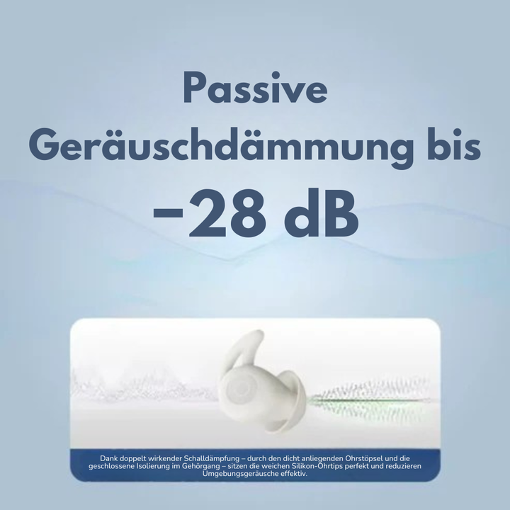 SomniPods™ | Smarte Anti-Schnarch-Ohrstöpsel für ungestörten Schlaf