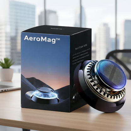 AeroMag™ | Elektromagnetischer, frostfreier Duft-Diffuser – klare Fenster, frische Luft