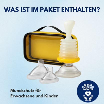 AirVive™ | Gerät mit starkem Sog zur Rettung bei Verschlucken und Erstickung