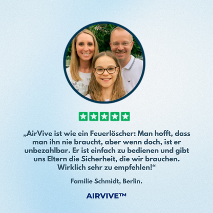 AirVive™ | Gerät mit starkem Sog zur Rettung bei Verschlucken und Erstickung