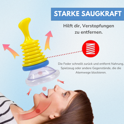 AirVive™ | Gerät mit starkem Sog zur Rettung bei Verschlucken und Erstickung