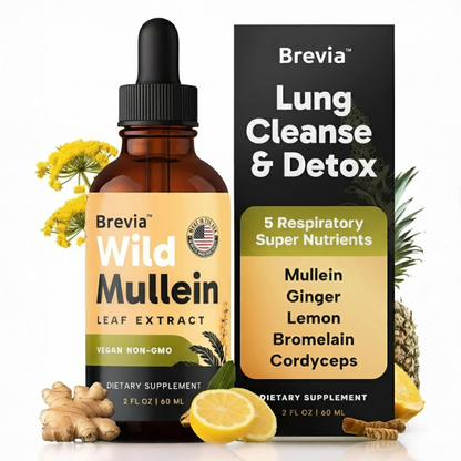 Brevia™ Eibisch-Extrakt | Saubere Lungen, freie Atemwege in nur 4 Tagen!