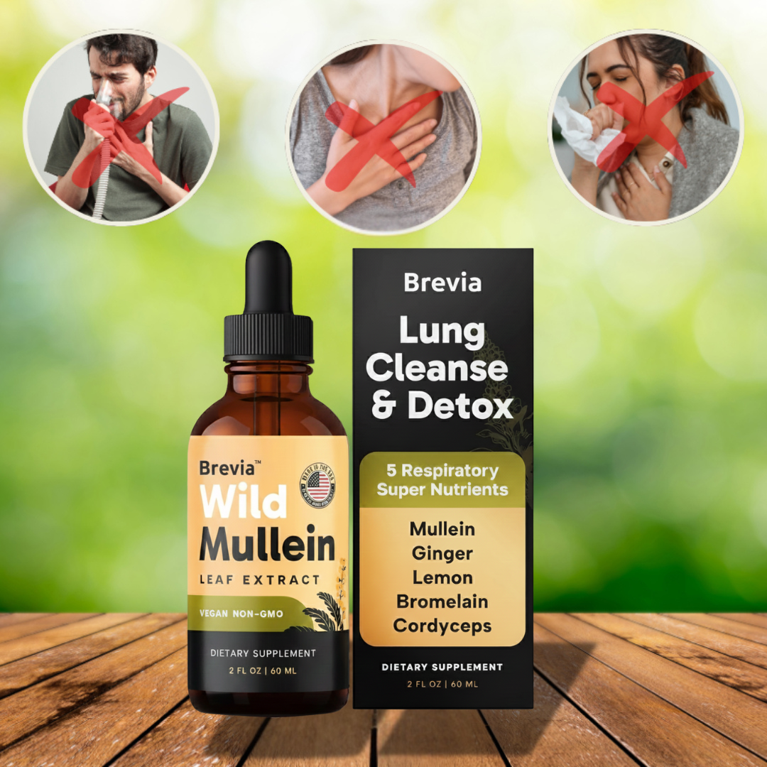 Brevia™ Eibisch-Extrakt | Saubere Lungen, freie Atemwege in nur 4 Tagen!