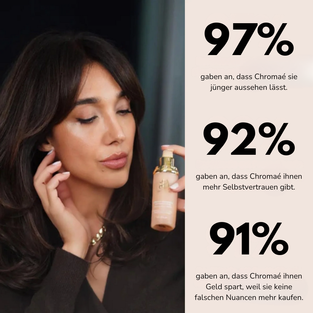 Chromaé™ – Nahtlos anpassbares Farbton-Foundation