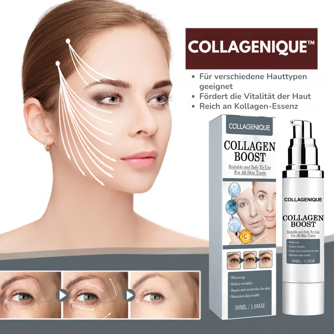 Collagenique™ Anti-Aging Serum – Kollagen-Booster, Anti-Aging. Für alle Hauttypen geeignet