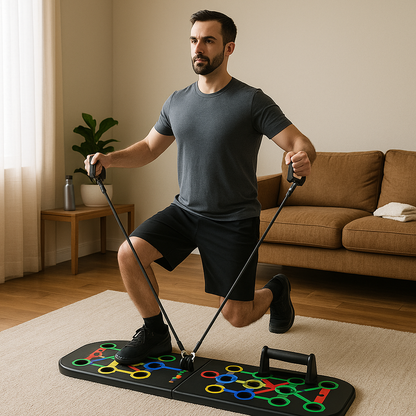 FitForge™ Push-Up Board | Multi-Grip Push-Up-Brett für Muskelaufbau