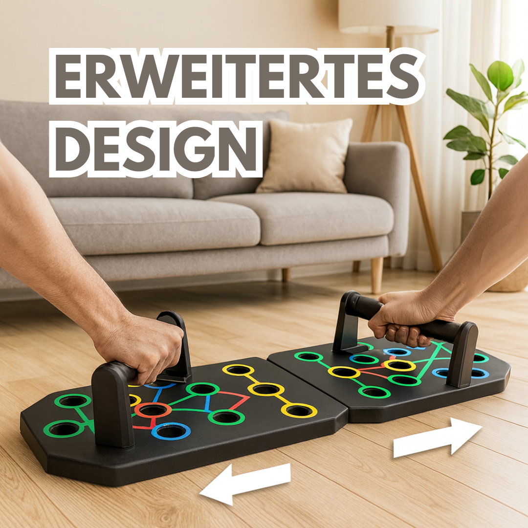FitForge™ Push-Up Board | Multi-Grip Push-Up-Brett für Muskelaufbau