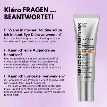 Kléra™ – Sofortige Straffungslösung für den Unteraugenbereich