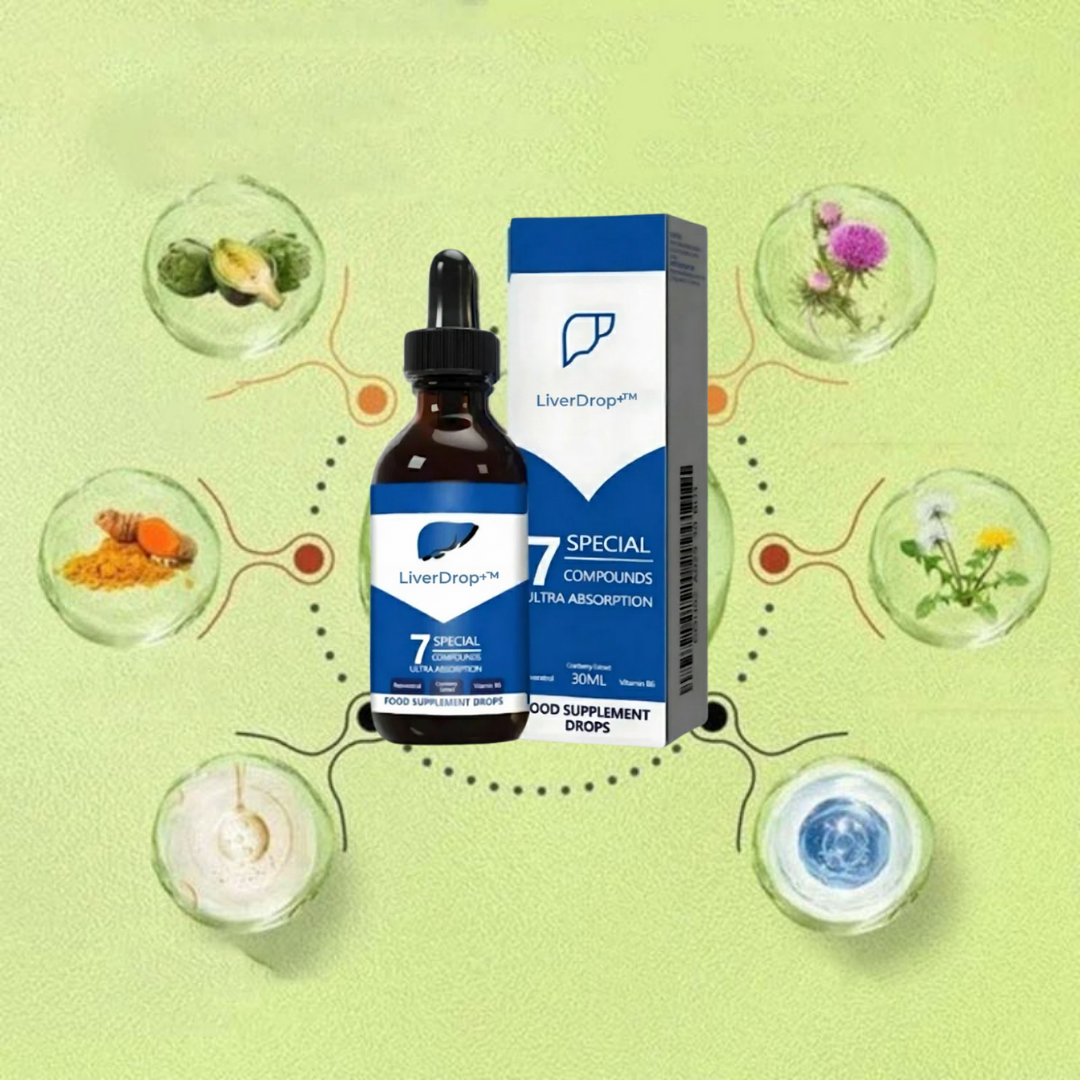 LiverDrop+™ | Unterstütze deine Leber und fühle dich besser