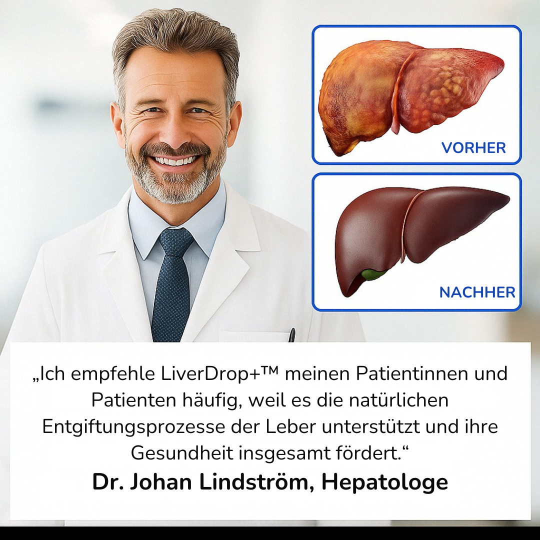 LiverDrop+™ | Unterstütze deine Leber und fühle dich besser