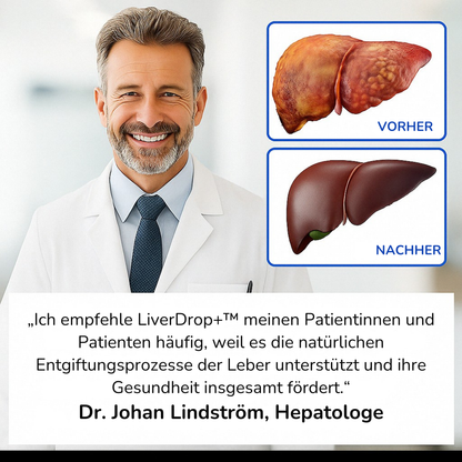 LiverDrop+™ | Unterstütze deine Leber und fühle dich besser