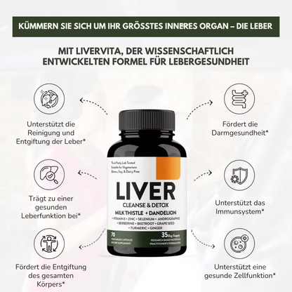 LiverVita™ – Leber stärken, reinigen & entgiften in 7 Tagen