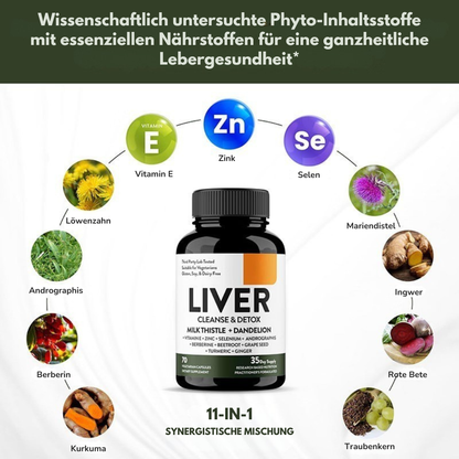 LiverVita™ – Leber stärken, reinigen & entgiften in 7 Tagen
