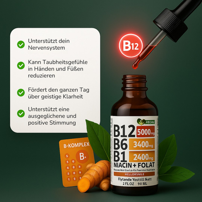 Nerevia™ – B12-Diätpräparat zur Unterstützung von Gehirn und Konzentration
