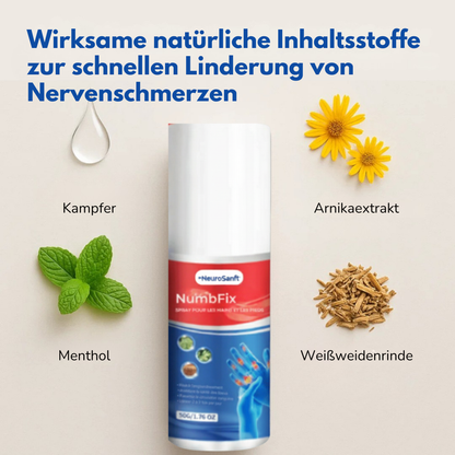 NeuroSanft™ Sprühlösung – Beruhigt Nervenschmerzen an Händen & Füßen