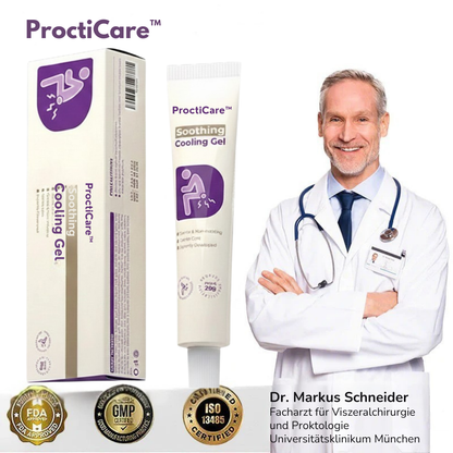 ProctiCare™ Beruhigendes & kühlendes Gel | Schnell wirkendes Hämorrhoiden-Gel