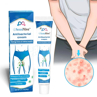 SensiVive™ Antibakterielle Creme | Stoppt Juckreiz & Beseitigt Bakterien Schnell!
