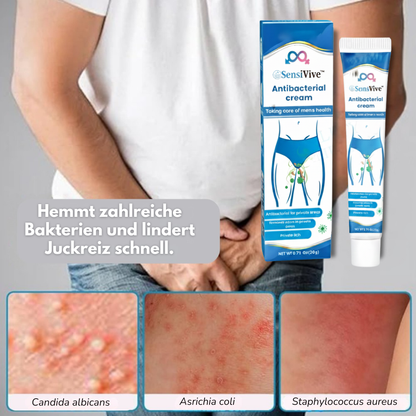 SensiVive™ Antibakterielle Creme | Stoppt Juckreiz & Beseitigt Bakterien Schnell!