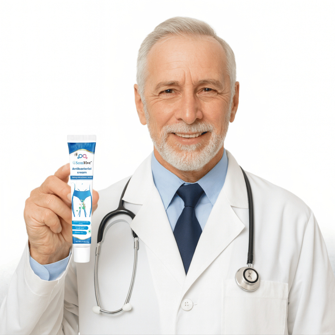 SensiVive™ Antibakterielle Creme | Stoppt Juckreiz & Beseitigt Bakterien Schnell!