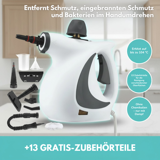 Surfex | Dampfreiniger für viele Oberflächen